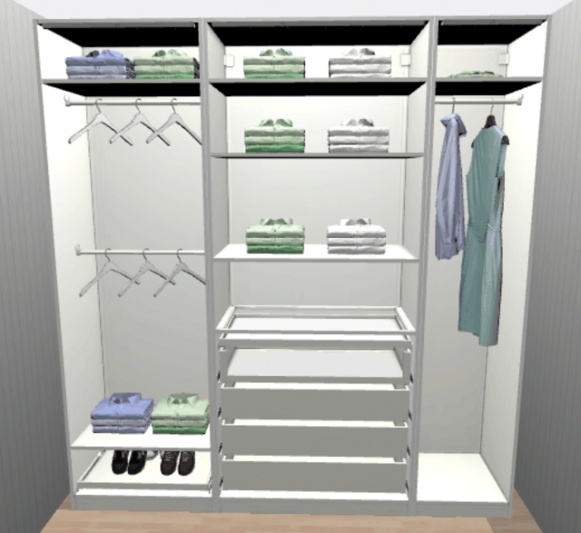 Amazing Ikea Closet Organizer Photos