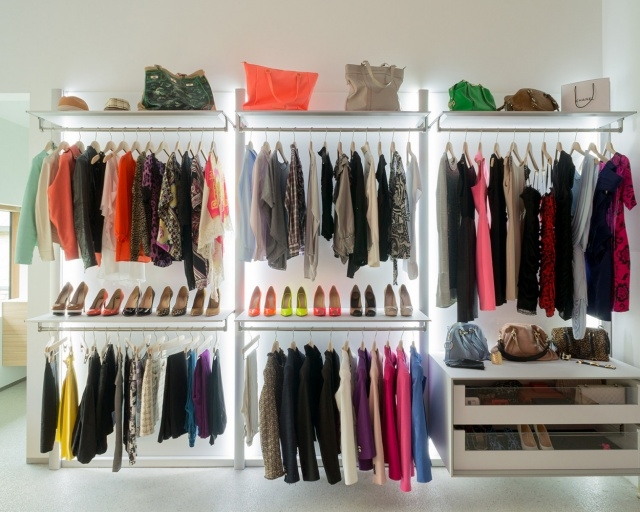 Amazing Open Wardrobe System Photos