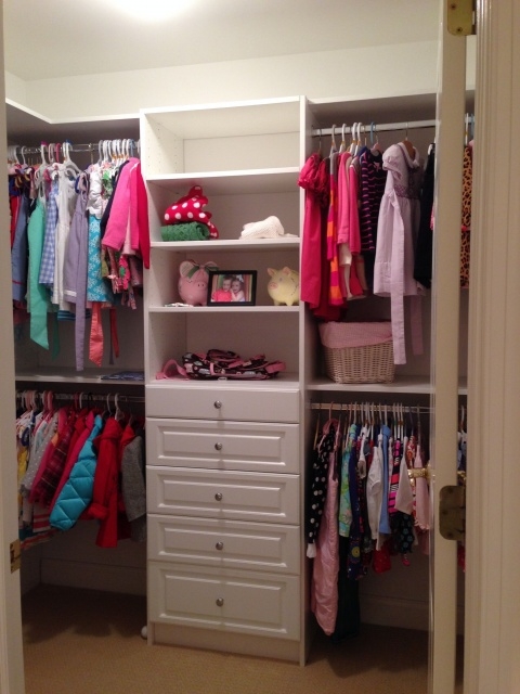 Amazing Small Walk In Closet Dimensions Photo