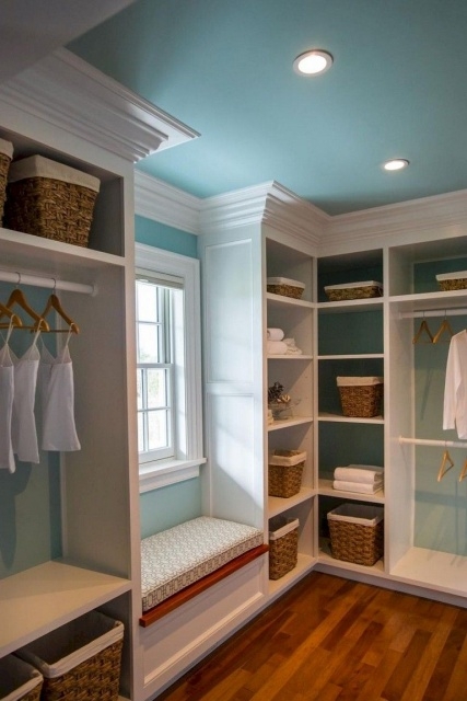 Amazing Small Walk In Closet With Window Pic
