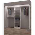 Amazing White Closet Organizer With Drawers Image