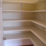 Amazing White Wood Closet Shelving Pictures