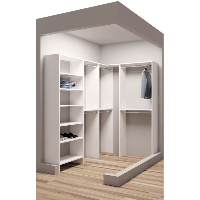 Amazingly Corner Closet Organizer Pic