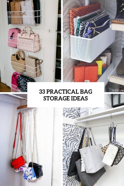 Amazingly Handbag Storage Ideas Images