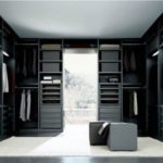 Astonishing Black Walk In Closet Image