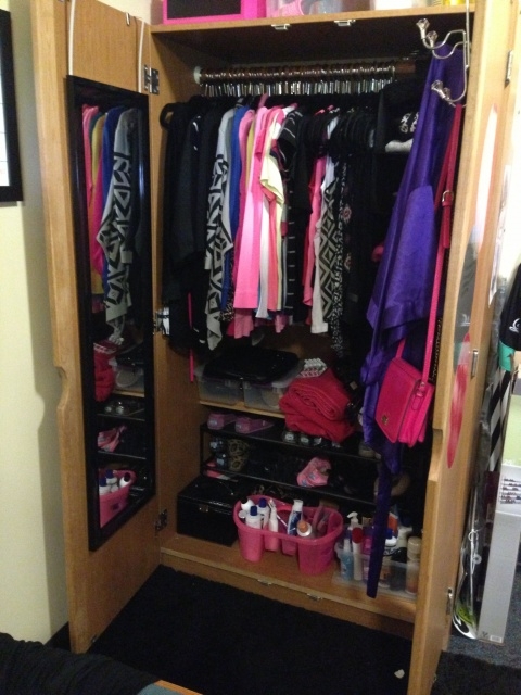 Astonishing Dorm Room Closet Organization Pictures