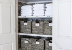 Astonishing Linen Closet Organization Picture