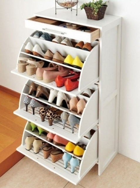 Astonishing Shoe Closet Ideas Photos