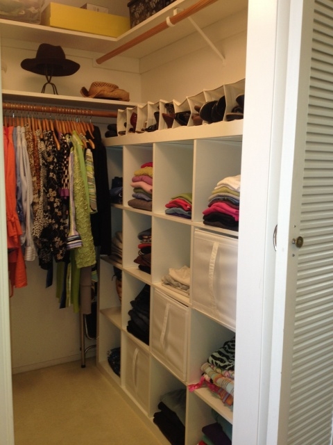 Astonishing Small Square Walk In Closet Ideas Photo