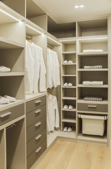 Astonishing Walk In Wardrobe Shelving Photo