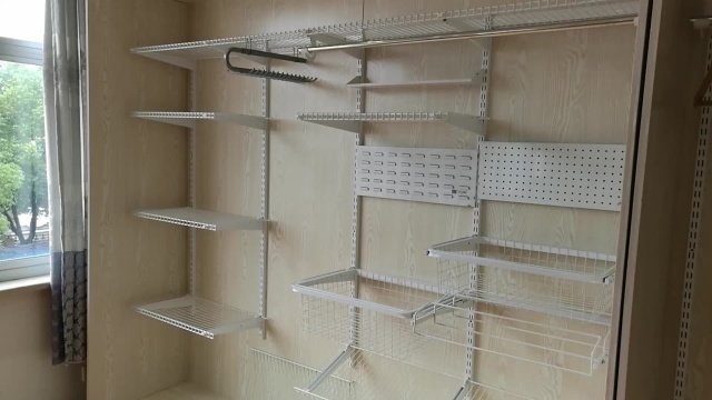 Astonishing Wall Mounted Closet Organizer Photo