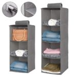 Attractive 4 Shelf Hanging Closet Organizer Pics