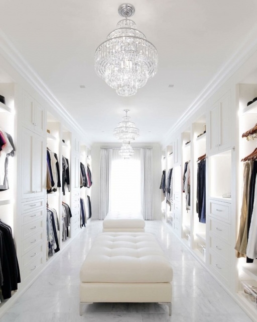 Attractive Big Walk In Closet Ideas Picture
