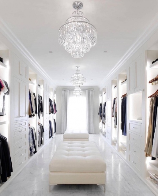 Attractive Big Walk In Closet Pics
