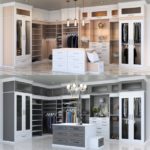 Attractive Black And White Closet Photo