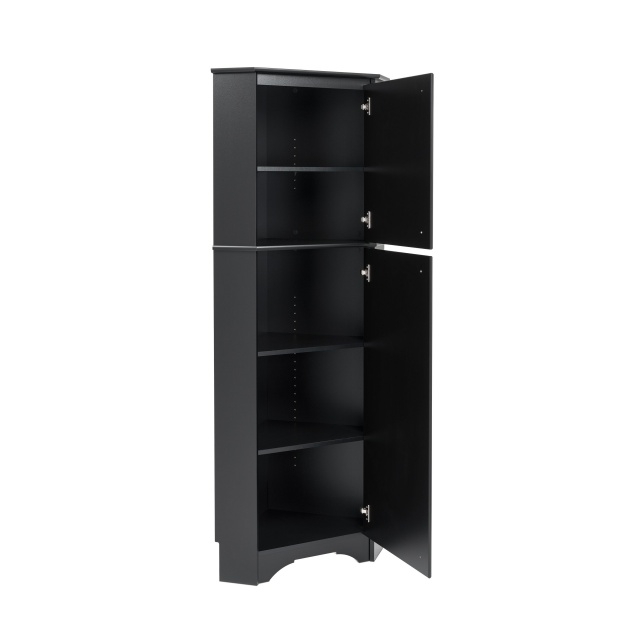 Attractive Corner Storage Closet Pic