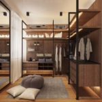 Attractive Industrial Walk In Closet Photos