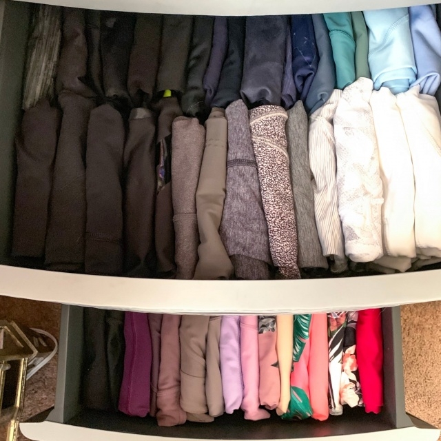 Attractive Konmari Clothes Shelves Image