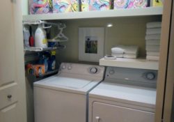 Attractive Laundry Closet Shelving Pic