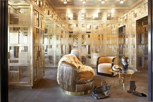 Attractive Luxury Walk In Wardrobe Ideas Images
