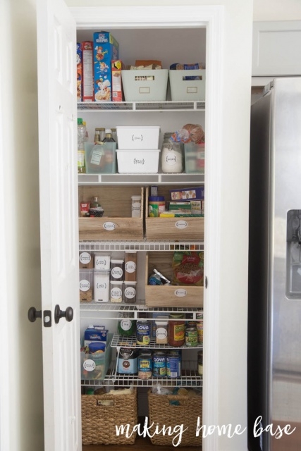 Attractive Small Kitchen Closet Pics