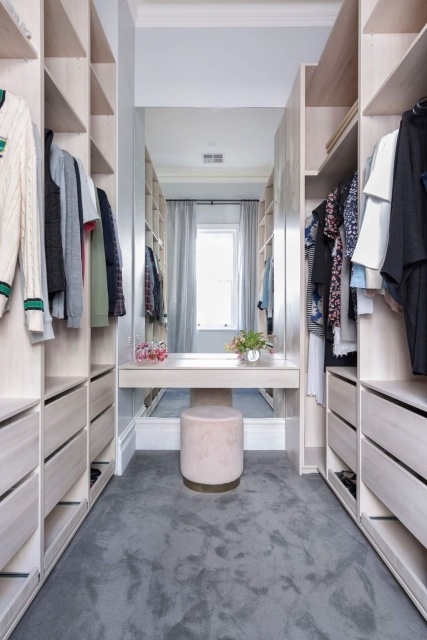 Attractive Small Walk In Closet Size Images