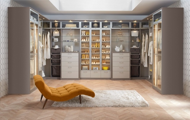 Attractive Walk In Closet Lighting Pic