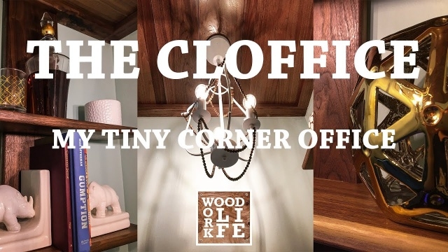 Attractive Walk In Closet Office Combo Pics