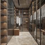 Attractive Walk In Closet Wardrobe Designs Pictures