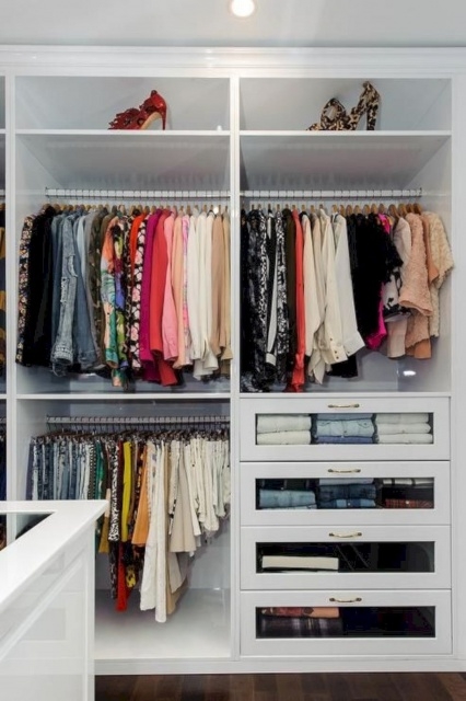 Attractive Wardrobe Storage Designs Images