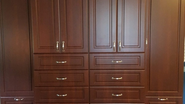 Attractive Wardrobe Wall Unit Image