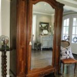Awesome Antique Wardrobe With Mirror Pictures