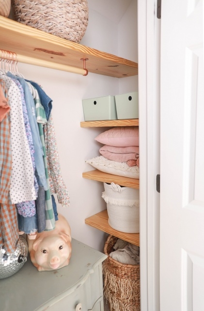 Awesome Floating Shelves For Clothes Pics