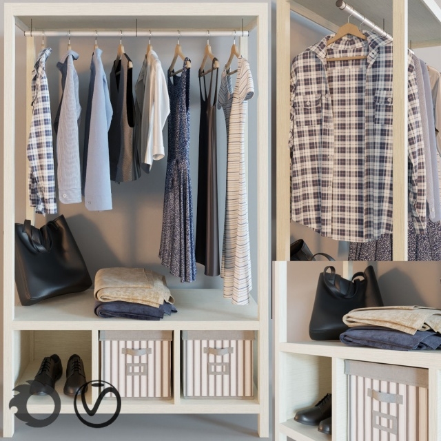 Awesome Hemnes Open Wardrobe Photo