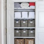Best Linen Closet Organization Image