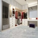 Best Marble Walk In Closet Picture