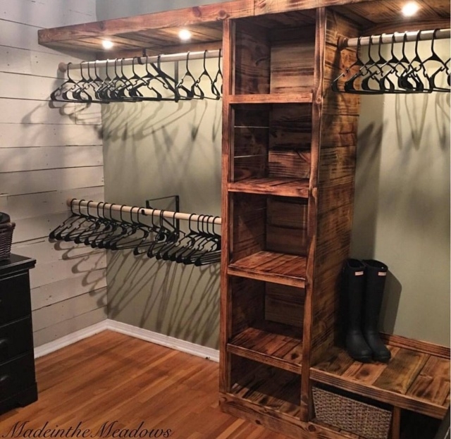 Best Rustic Closet Ideas Photos