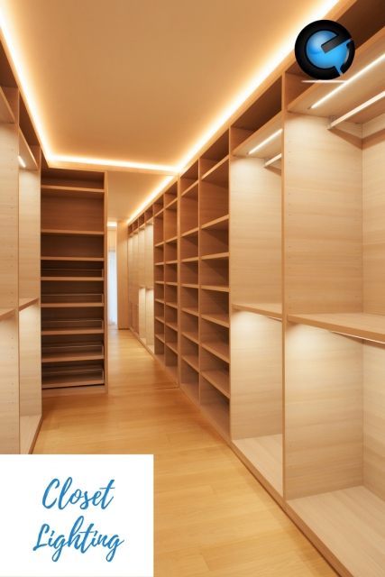 Best Walk In Closet Lighting Pic
