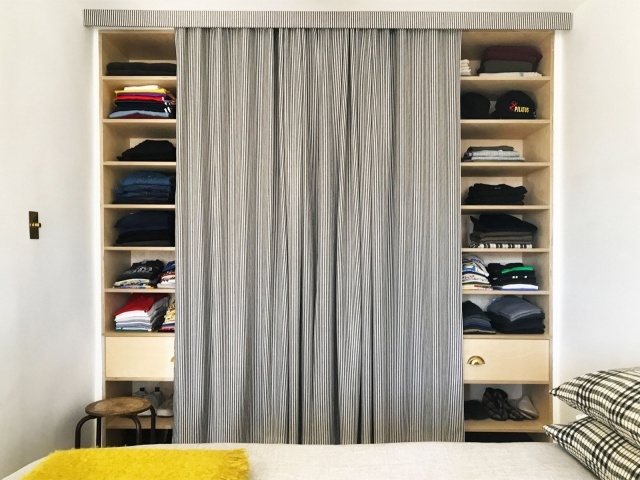Classy Closet Curtain Ideas For Bedrooms Photos