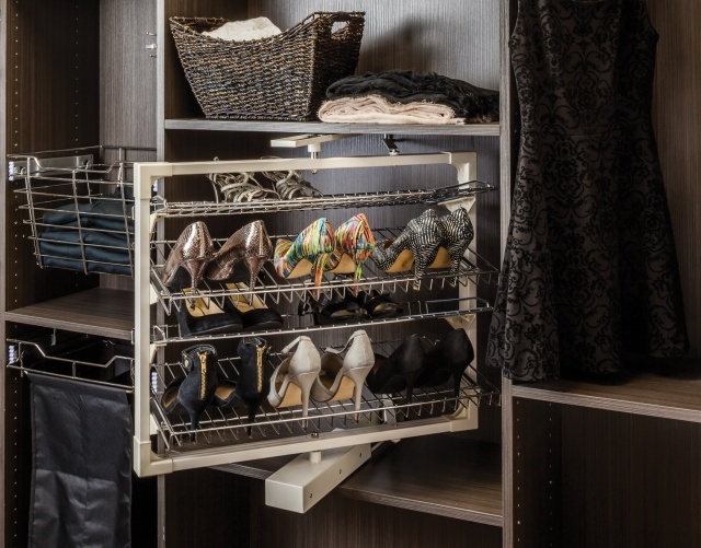 Classy Closet Organizer Hardware Photo
