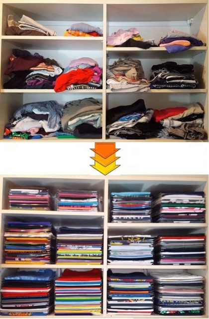 Classy Effortless Clothes Organizer Pic