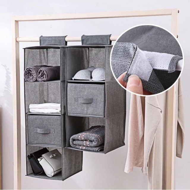 Classy Hanging Wardrobe Storage Organiser Image