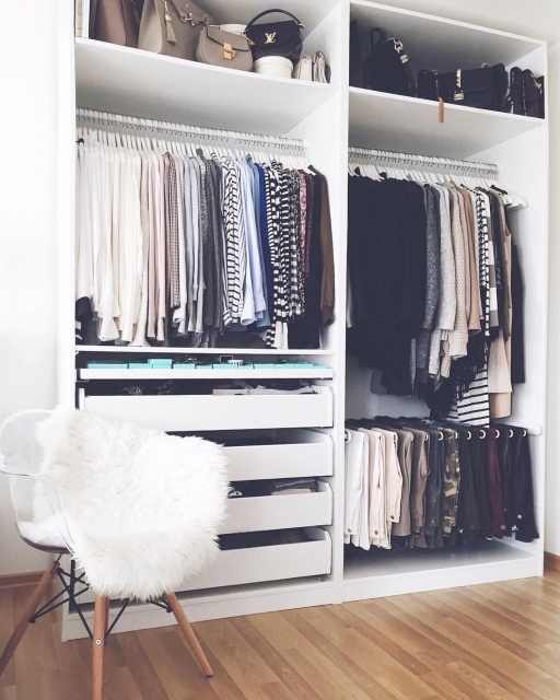 Classy Non Walk In Closet Pictures