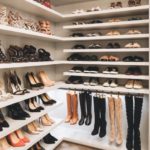 Classy Walk In Closet For Shoes Pics