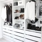 Classy White Open Wardrobe Pic