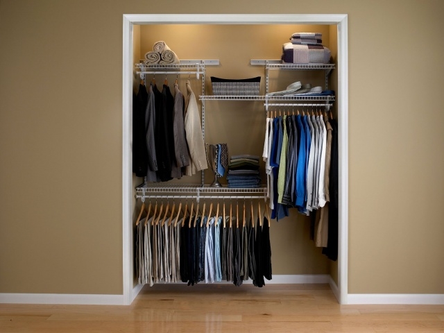 Contemporary Adjustable Closet Organizer Pic