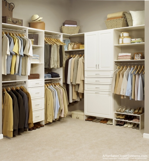 Contemporary Affordable Walk In Closet Systems Photos