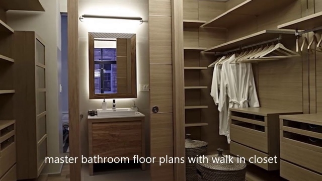 Contemporary Bathroom And Walk In Closet Ideas Image