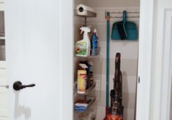 Contemporary Broom Closet Organizer Image