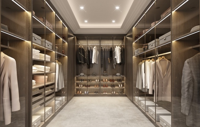 Contemporary Closet And Wardrobe Photo